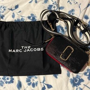 New Marc Jacobs Snapshot Bag - Black